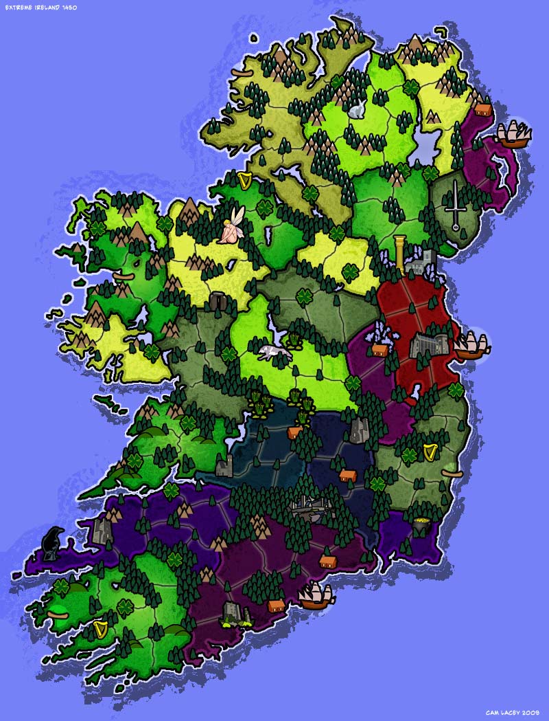 the map